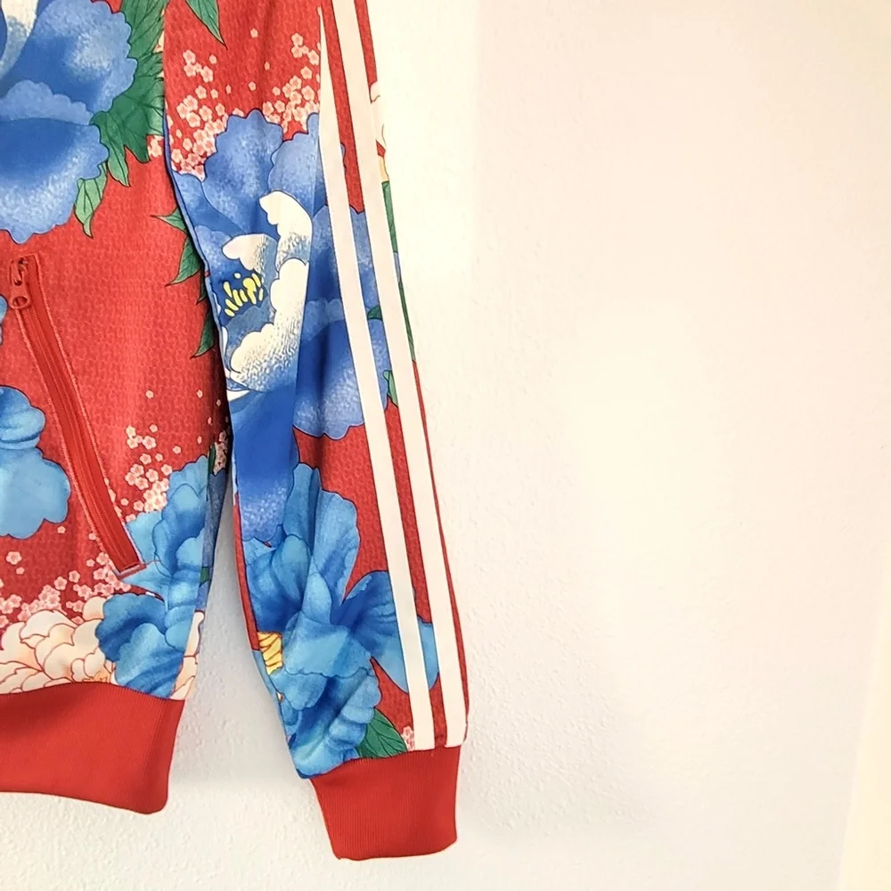 Adidas X Farm Rio Chita Floral Track Jacket - S - Picture 3 of 7